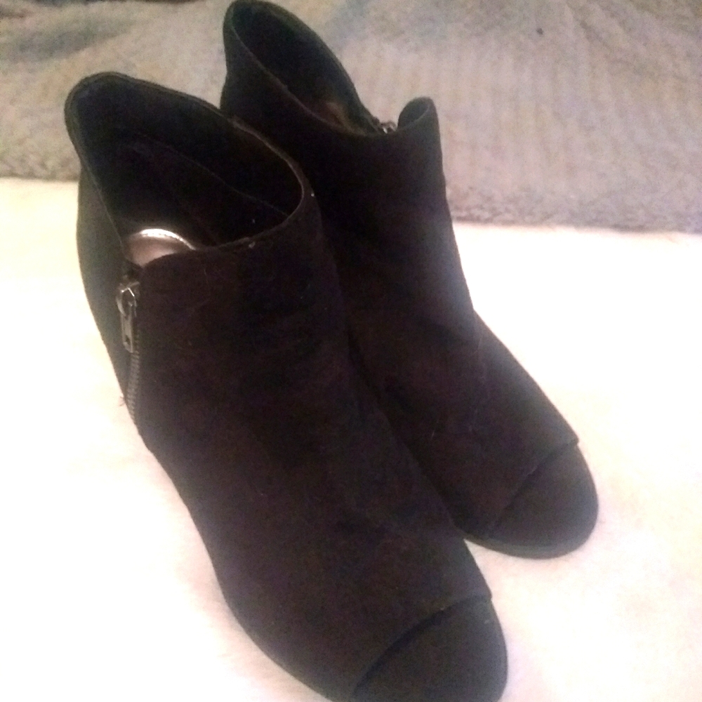 Carlos 'Jade' Open-Toe Bootie - image 1